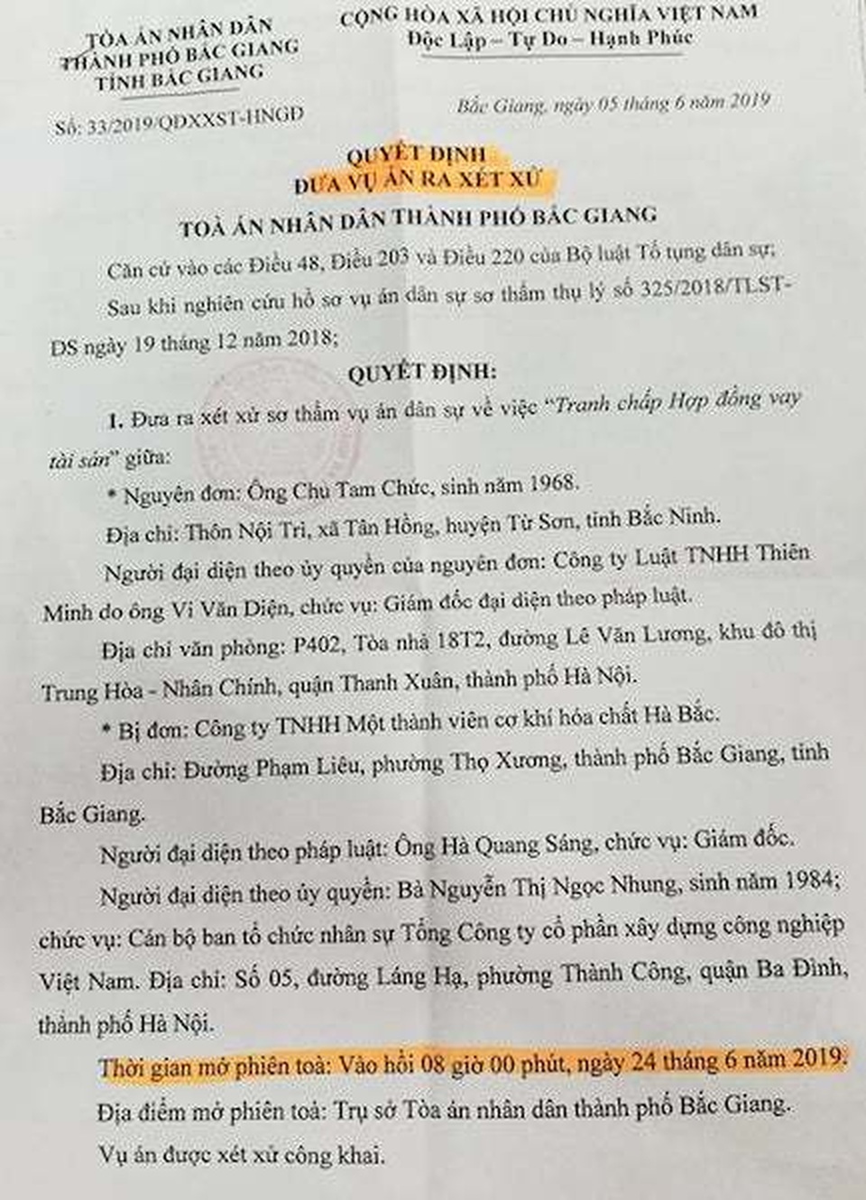 Doanh nghiệp lớn quỵt tiền “xương máu” của dân nghèo chính thức nhận trát hầu toà! - 1 Doanh nghiệp lớn quỵt tiền “xương máu” của dân nghèo chính thức nhận trát hầu toà! - 1