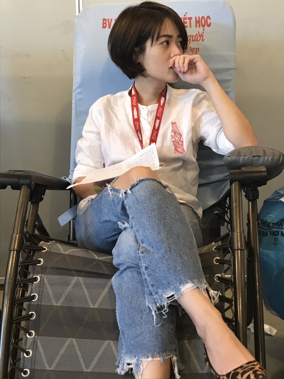 Dân công sở sành điệu... đi hiến máu tình nguyện - 2 Dân công sở sành điệu... đi hiến máu tình nguyện - 2