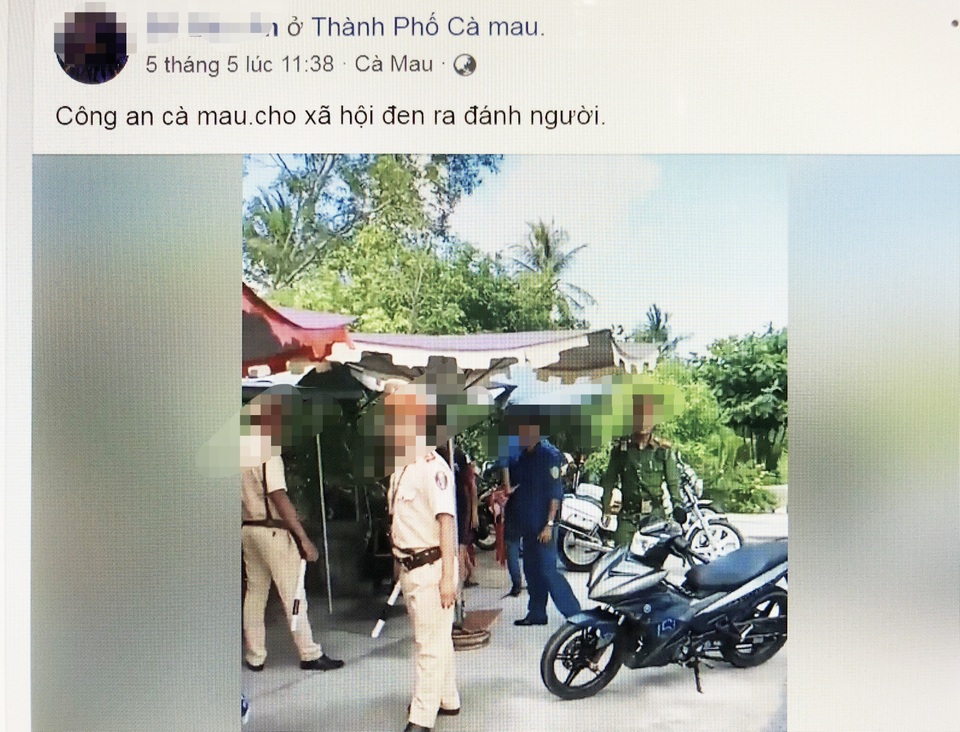 Cà Mau thông tin vụ “công an cho xã hội đen đánh người” - 1 Cà Mau thông tin vụ “công an cho xã hội đen đánh người” - 1