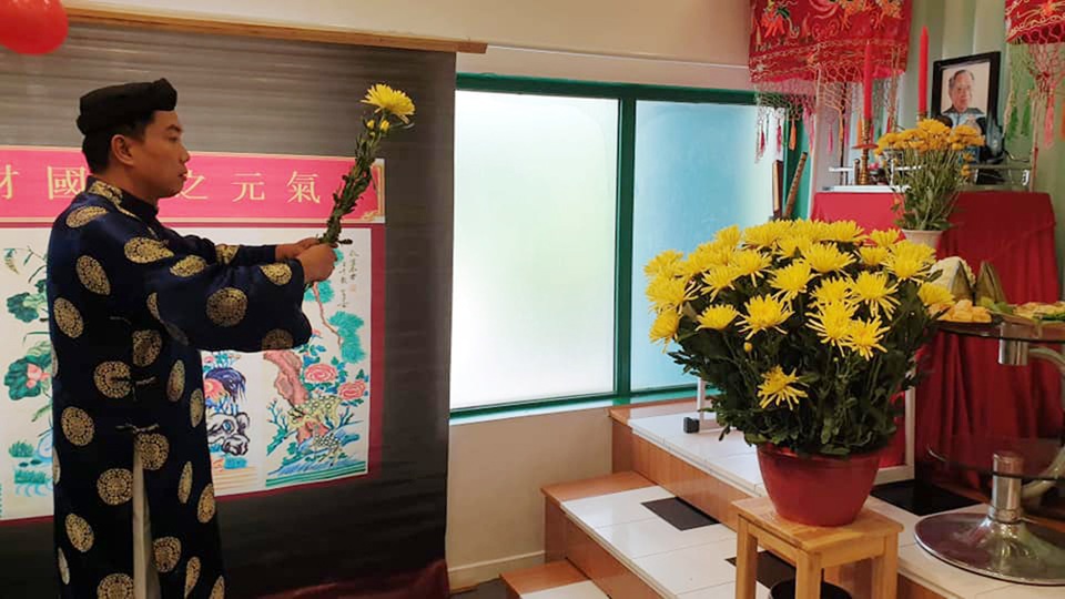 Giản dị và ấm cúng Lễ tưởng niệm 4 năm ngày mất GS.TS Trần Văn Khê - 14 Giản dị và ấm cúng Lễ tưởng niệm 4 năm ngày mất GS.TS Trần Văn Khê - 14