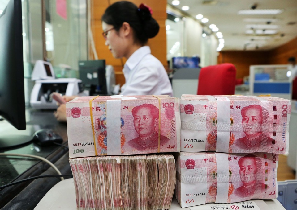 Yếu thế trong thương chiến với Mỹ, đồng Nhân dân tệ yếu nhất trong năm - 1 Yếu thế trong thương chiến với Mỹ, đồng Nhân dân tệ yếu nhất trong năm - 1