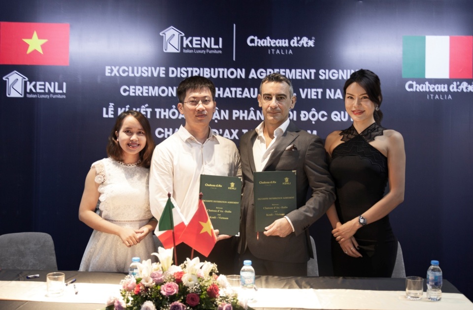 Khai trương showroom Chateau d’Ax – thương hiệu nội thất hàng đầu Italy tại Hà Nội - 2 Khai trương showroom Chateau d’Ax – thương hiệu nội thất hàng đầu Italy tại Hà Nội - 2