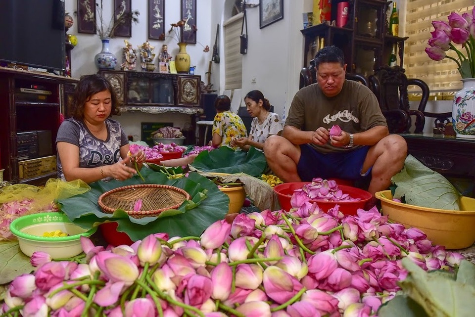 Đệ nhất trà Hà Nội: Làm từ 1000 bông sen, bán giá đắt như vàng - 1 Đệ nhất trà Hà Nội: Làm từ 1000 bông sen, bán giá đắt như vàng - 1