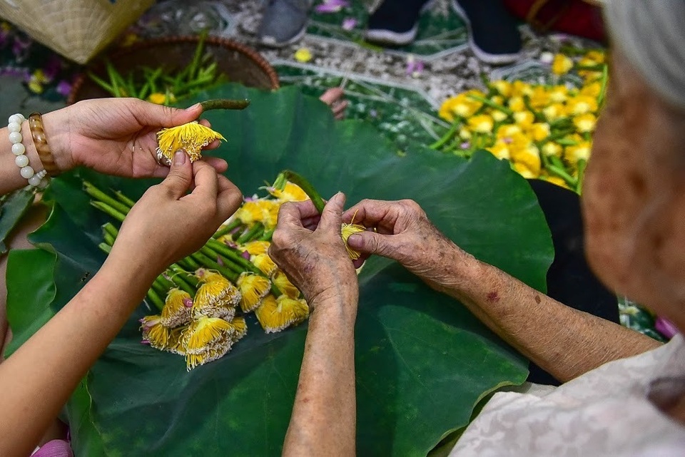 Đệ nhất trà Hà Nội: Làm từ 1000 bông sen, bán giá đắt như vàng - 4 Đệ nhất trà Hà Nội: Làm từ 1000 bông sen, bán giá đắt như vàng - 4