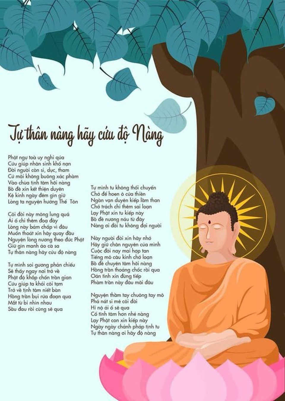 Sư thầy hát “Tự thân nàng hãy cứu độ nàng” gây xúc động - 2 Sư thầy hát “Tự thân nàng hãy cứu độ nàng” gây xúc động - 2