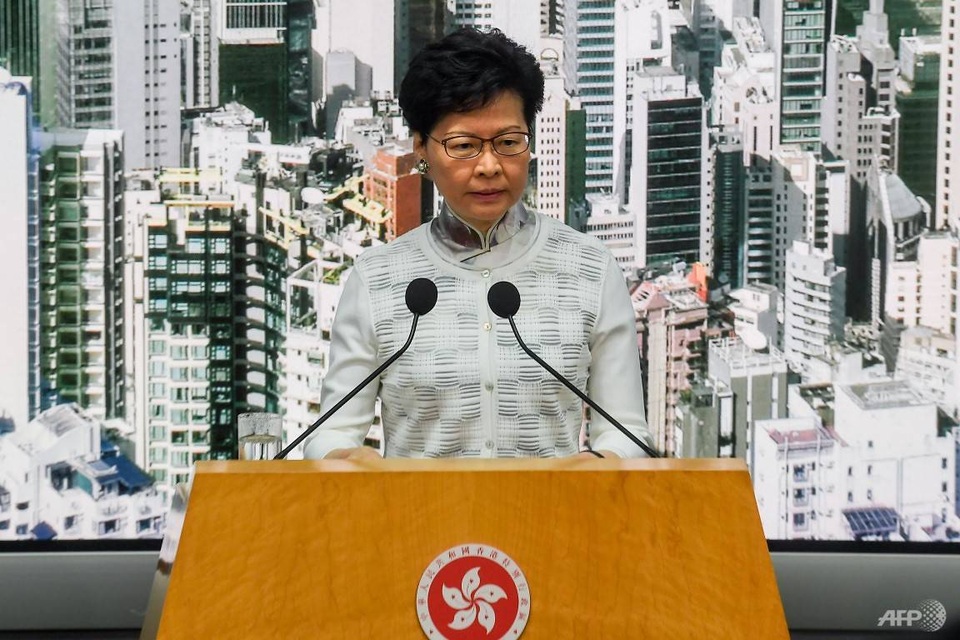 Dưới sức ép biểu tình, Hong Kong tuyên bố dừng vô thời hạn dự luật dẫn độ - 1 Dưới sức ép biểu tình, Hong Kong tuyên bố dừng vô thời hạn dự luật dẫn độ - 1