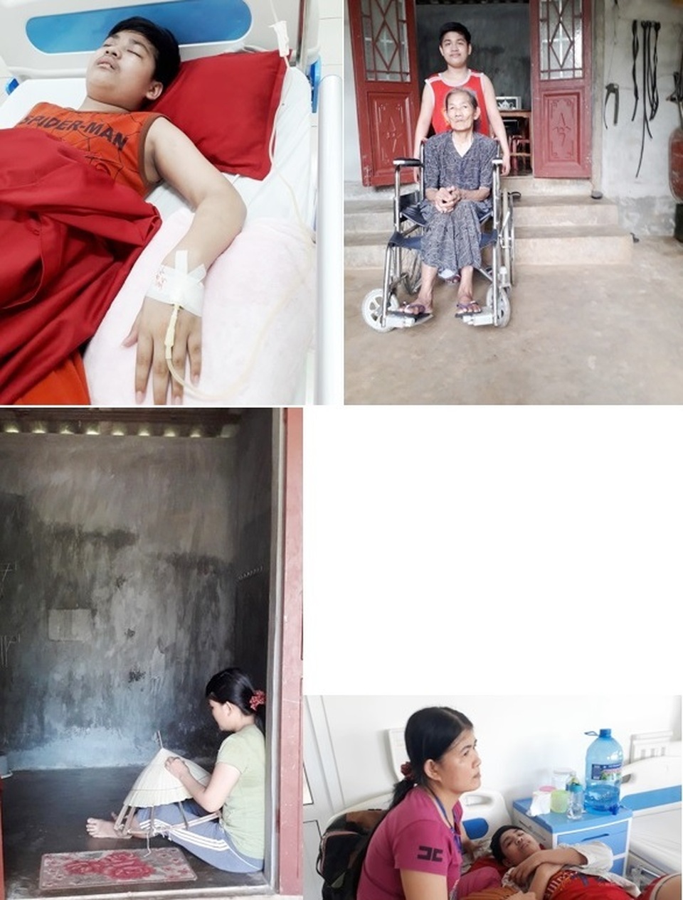 Xót xa cảnh người phụ nữ nghèo đan nón kiếm từng đồng bạc lẻ để chăm con bệnh trọng - 9 Xót xa cảnh người phụ nữ nghèo đan nón kiếm từng đồng bạc lẻ để chăm con bệnh trọng - 9