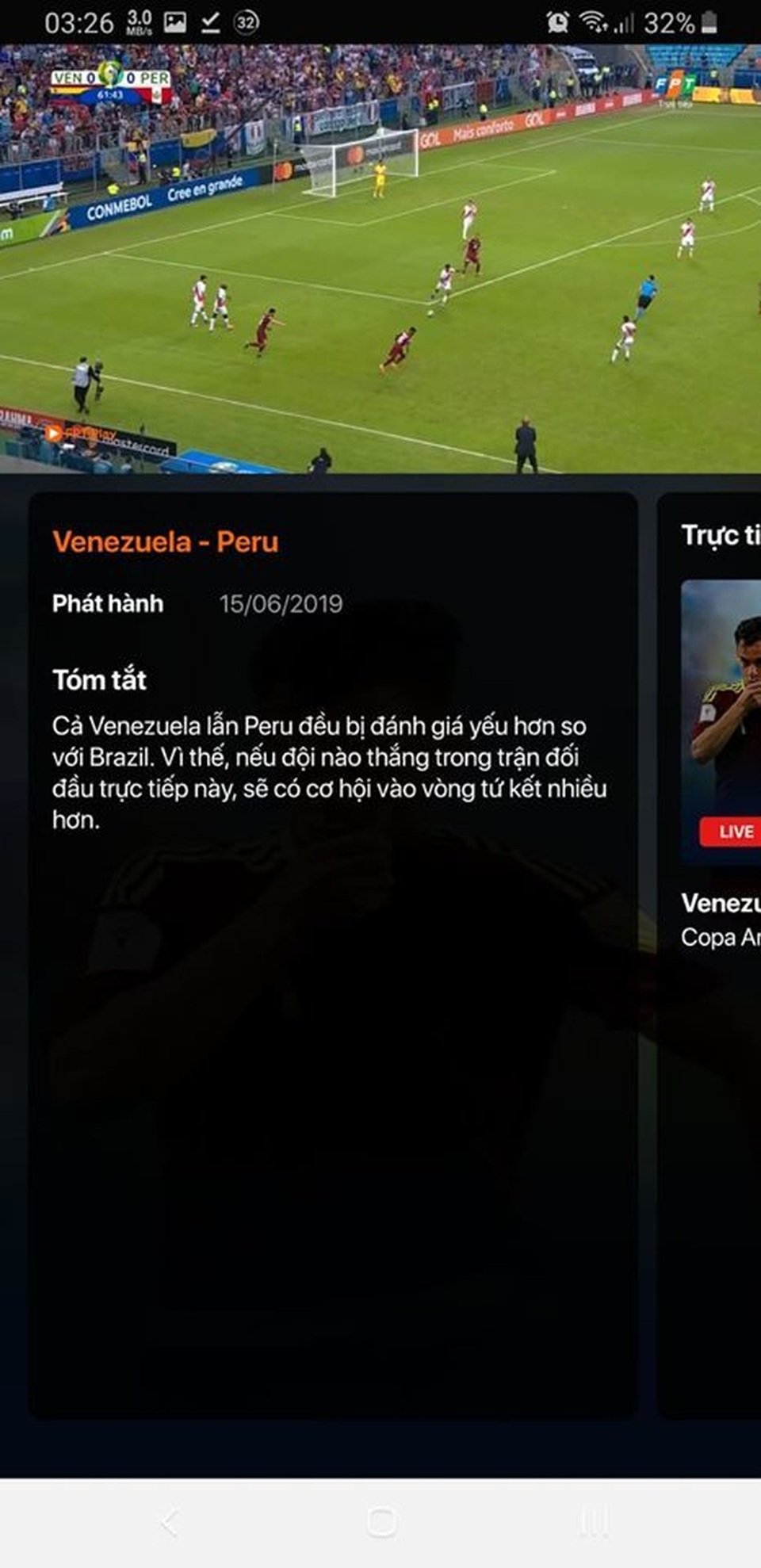Hướng dẫn xem trực tiếp các trận đấu tại Copa America 2019 trên smartphone và máy tính - 2