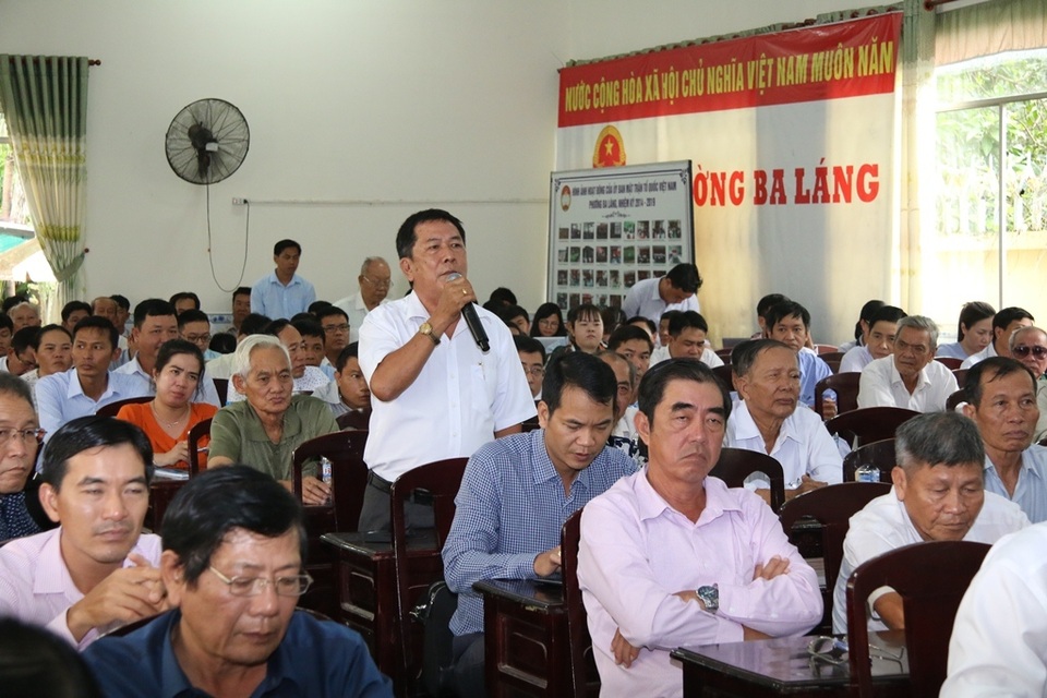 Cử tri Cần Thơ kiến nghị điều chỉnh lại bậc thang giá điện - 2