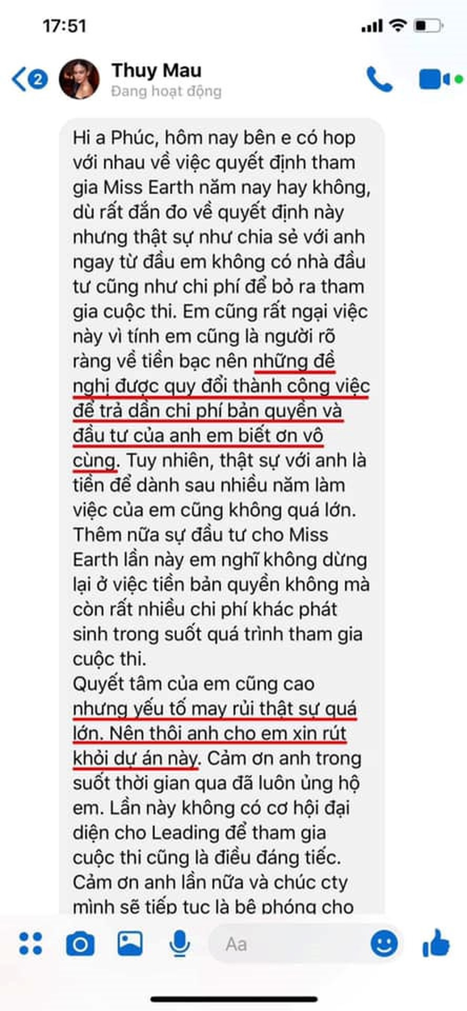 “Trùm Hoa hậu” Phúc Nguyễn tung hợp đồng chứng minh Mâu Thuỷ bịa chuyện, tiết lộ sốc về Phương Khánh - 2 “Trùm Hoa hậu” Phúc Nguyễn tung hợp đồng chứng minh Mâu Thuỷ bịa chuyện, tiết lộ sốc về Phương Khánh - 2