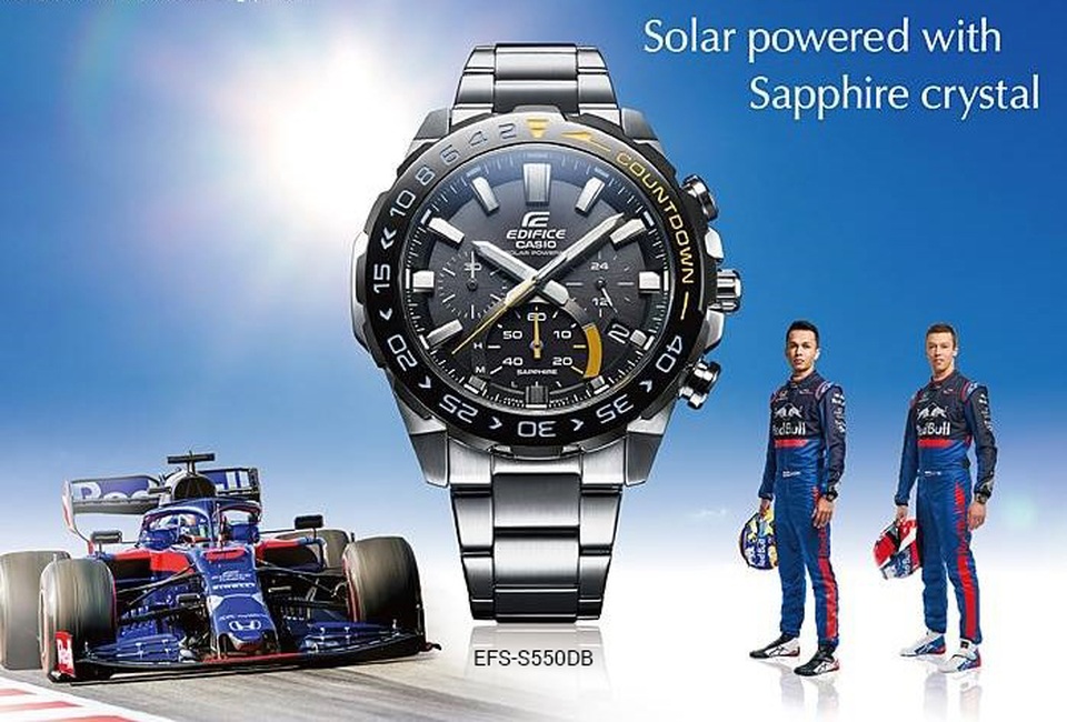 Casio ra mắt đồng hồ thể thao Edifice mới: Mặt kính sapphire, chạy bằng năng lượng mặt trời - 1 Casio ra mắt đồng hồ thể thao Edifice mới: Mặt kính sapphire, chạy bằng năng lượng mặt trời - 1