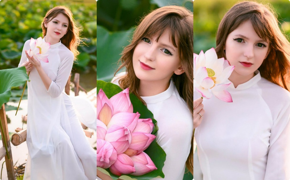 Hot girl DJ mặt xinh như búp bê chụp ảnh với sen, đời thường đẹp hết nấc - 1 Hot girl DJ mặt xinh như búp bê chụp ảnh với sen, đời thường đẹp hết nấc - 1