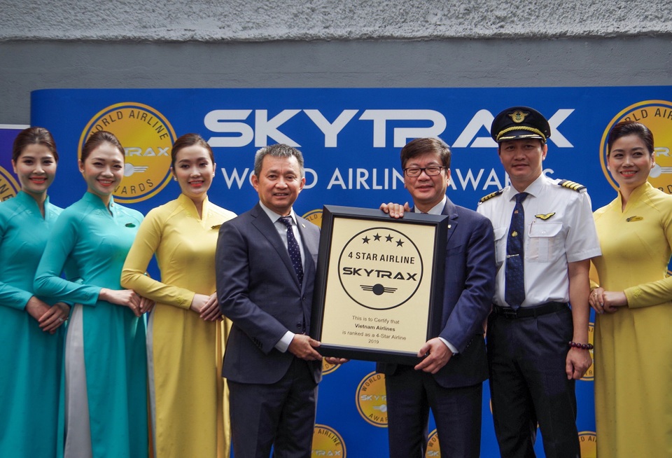Vietnam Airlines lần thứ 4 nhận chứng chỉ hãng hàng không quốc tế 4 sao - 1 Vietnam Airlines lần thứ 4 nhận chứng chỉ hãng hàng không quốc tế 4 sao - 1