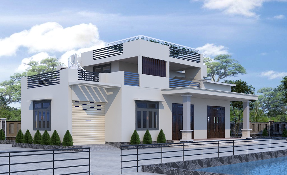 Những mẫu nhà cấp 4 đẹp được yêu thích của KISATO - 10 Những mẫu nhà cấp 4 đẹp được yêu thích của KISATO - 10