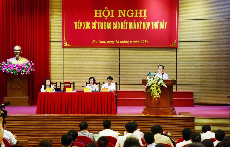 Chánh Thanh tra Hà Nội trấn an người dân khai hoang rừng Sóc Sơn - 1