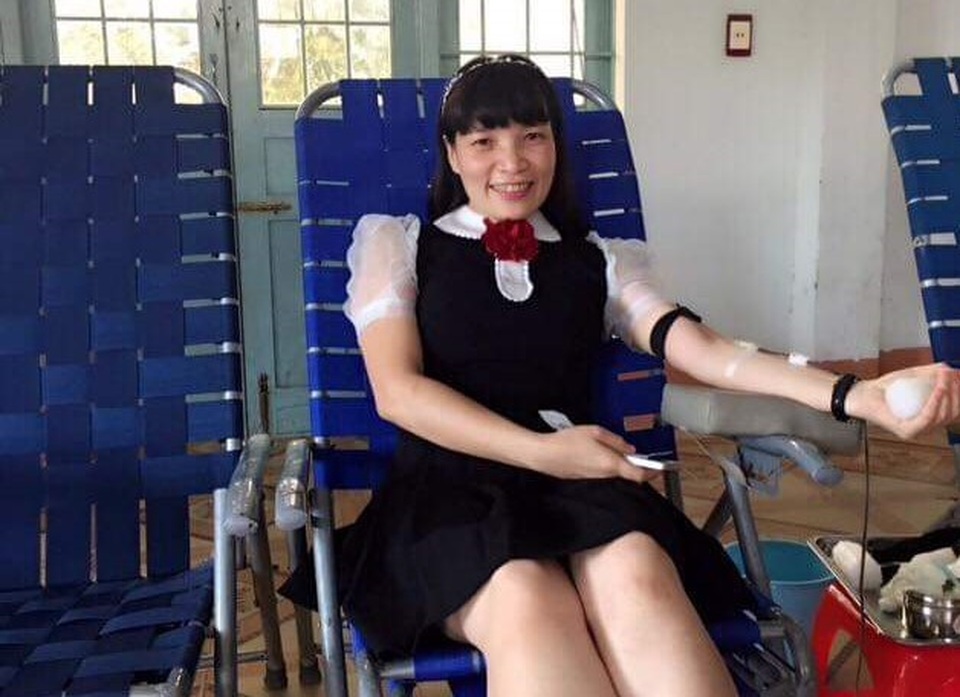 Nữ cán bộ xã biên giới gần 30 lần hiến máu cứu người - 1 Nữ cán bộ xã biên giới gần 30 lần hiến máu cứu người - 1