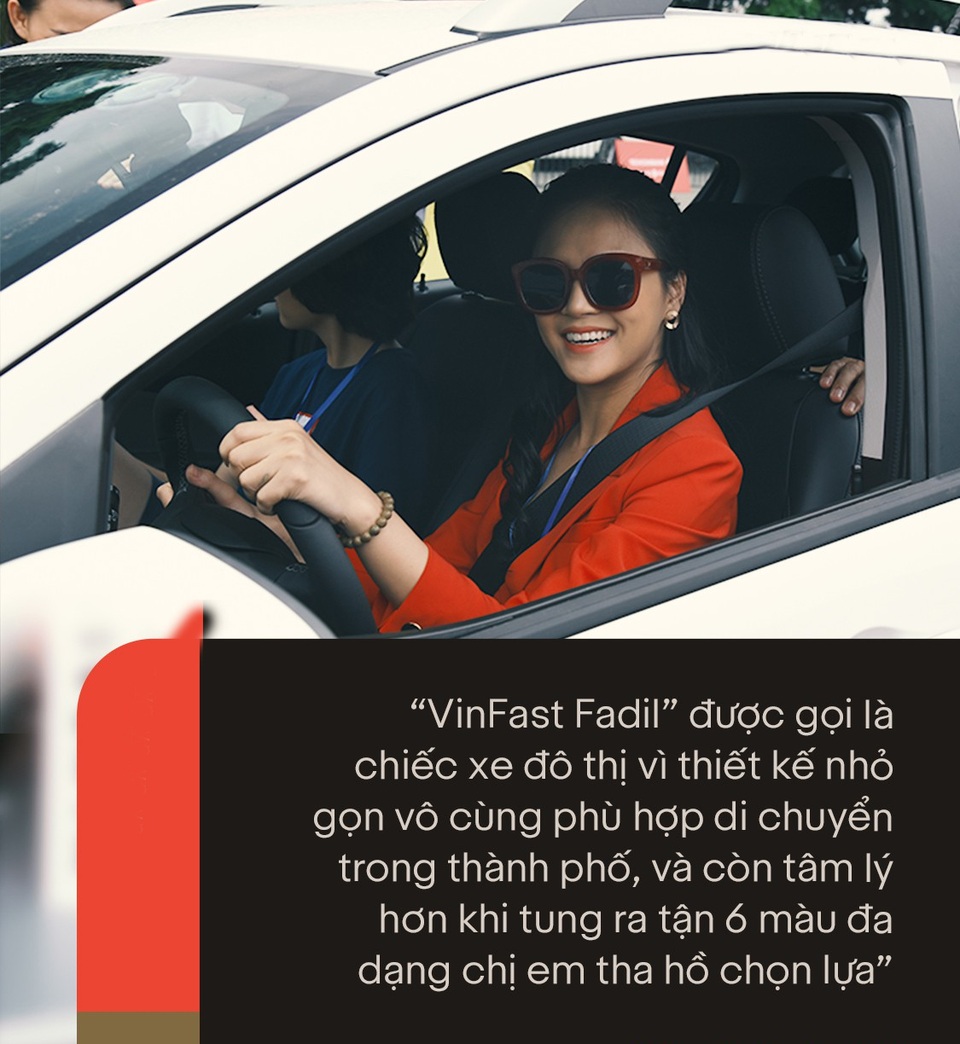 VinFast Fadil đốn tim sao Việt ngay trong lần trải nghiệm đầu tiên - 4 VinFast Fadil đốn tim sao Việt ngay trong lần trải nghiệm đầu tiên - 4