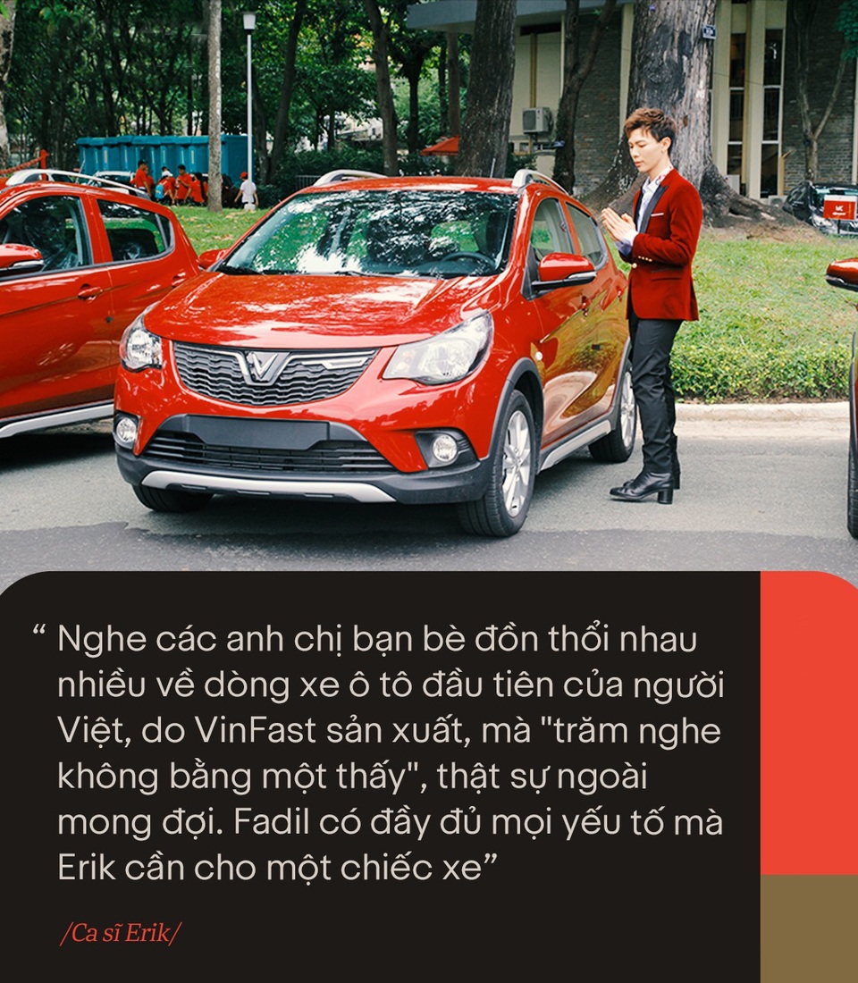VinFast Fadil đốn tim sao Việt ngay trong lần trải nghiệm đầu tiên - 5 VinFast Fadil đốn tim sao Việt ngay trong lần trải nghiệm đầu tiên - 5