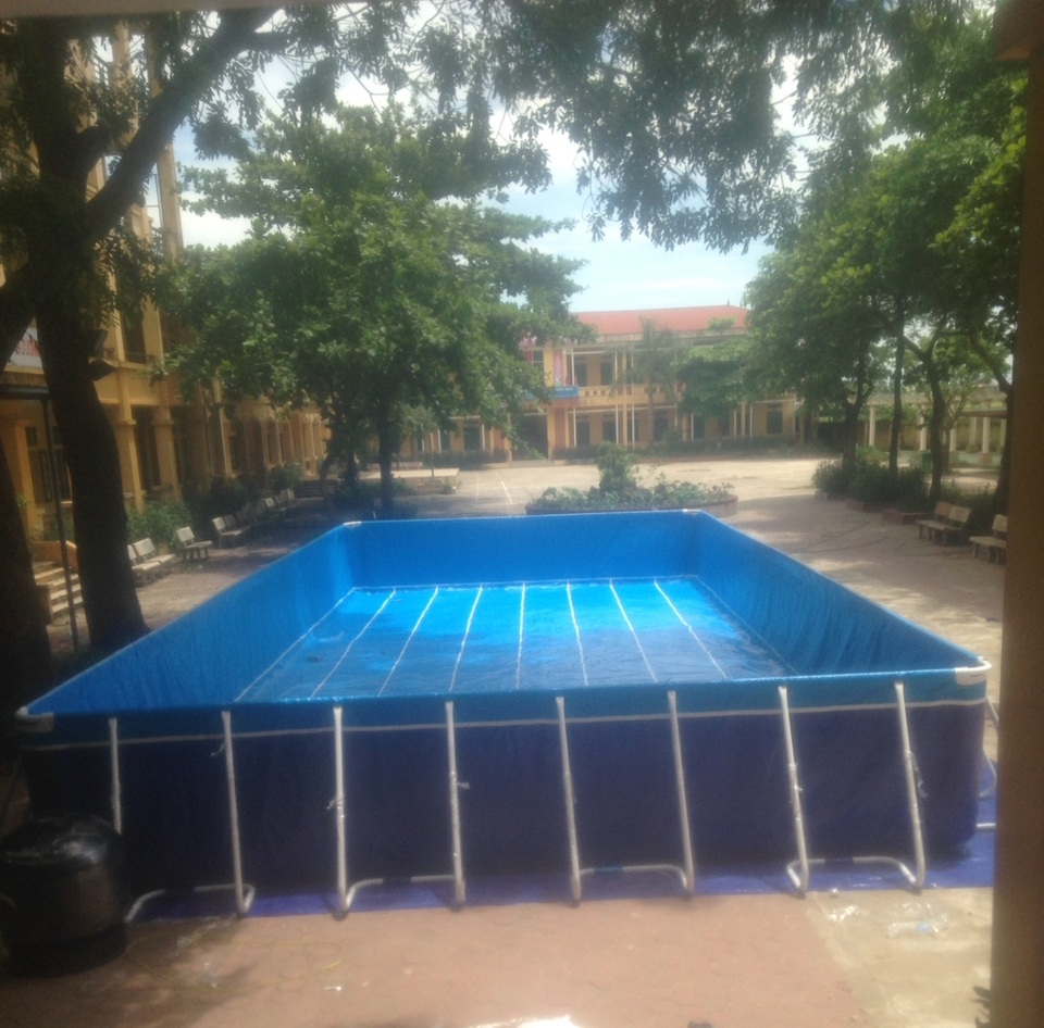 Bể bơi thông minh tại trường THCS Đức Thượng - Hoài Đức- hà Nội.