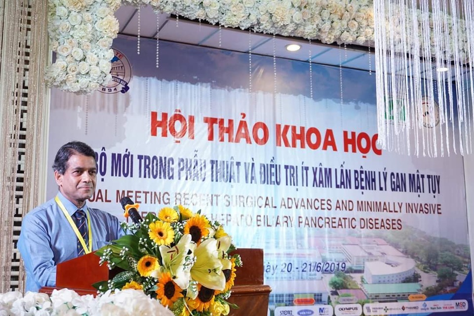 Công bố nhiều tiến bộ mới trong phẫu thuật, điều trị ít xâm lấn Gan mật tụy - 7 Công bố nhiều tiến bộ mới trong phẫu thuật, điều trị ít xâm lấn Gan mật tụy - 7