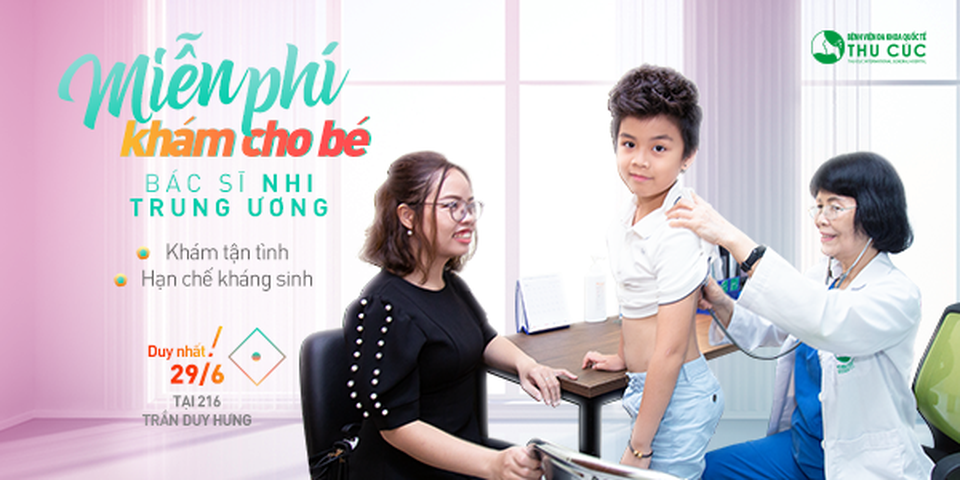 Cơ hội chăm sóc sức khỏe miễn phí cho bé yêu tại Phòng khám Quốc tế chất lượng cao - 3 Cơ hội chăm sóc sức khỏe miễn phí cho bé yêu tại Phòng khám Quốc tế chất lượng cao - 3