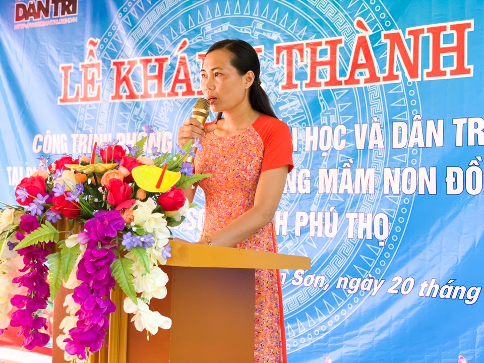 Phòng học Dân trí thứ 24 ra đời, tiếp tục nâng cánh ước mơ trẻ em vùng sâu, vùng xa - 8 Phòng học Dân trí thứ 24 ra đời, tiếp tục nâng cánh ước mơ trẻ em vùng sâu, vùng xa - 8