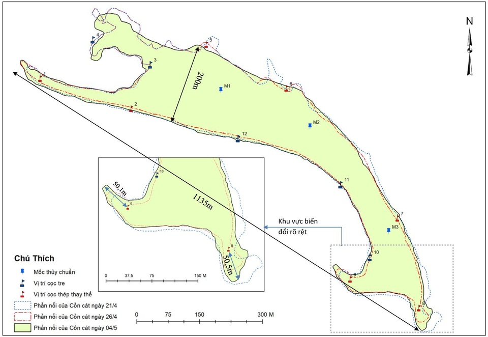 Đảo cát nổi giữa biển Hội An