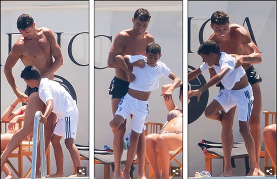 Bạn gái C.Ronaldo diện áo tắm khoe dáng bốc lửa trên du thuyền - 5