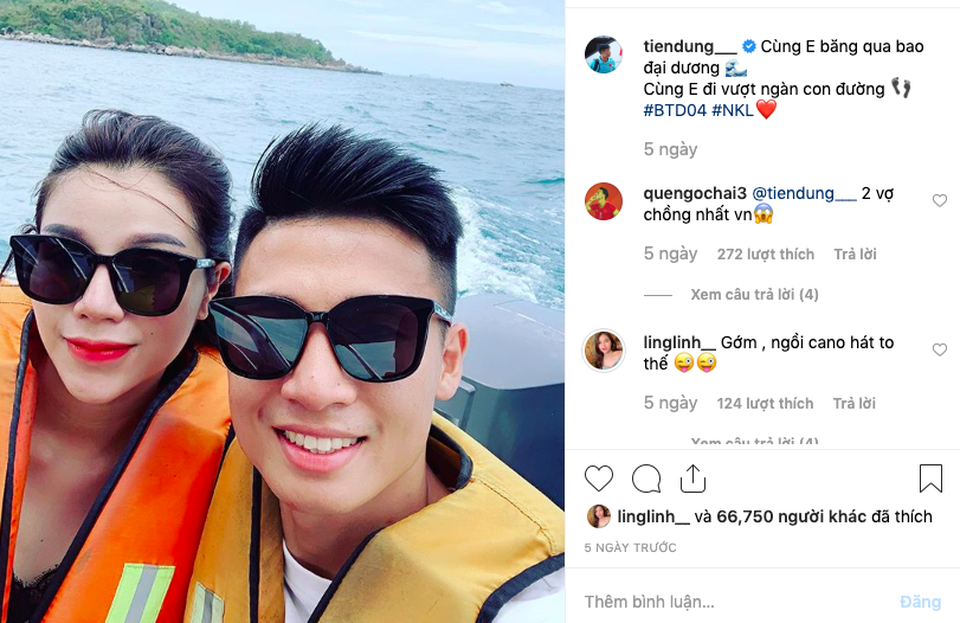 Hậu vệ Bùi Tiến Dũng sắp làm đám hỏi với bạn gái xinh đẹp, fans nữ tiếc hùi hụi - 4 Hậu vệ Bùi Tiến Dũng sắp làm đám hỏi với bạn gái xinh đẹp, fans nữ tiếc hùi hụi - 4