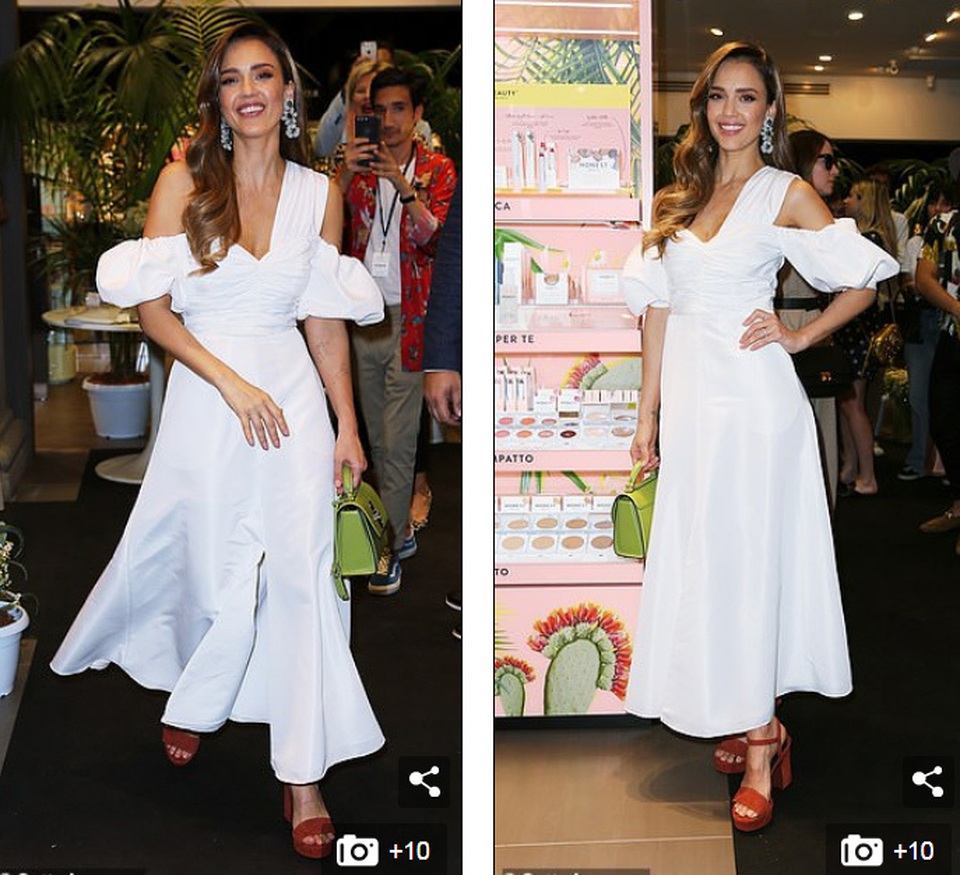 Jessica Alba trẻ trung đáng ngưỡng mộ - 2