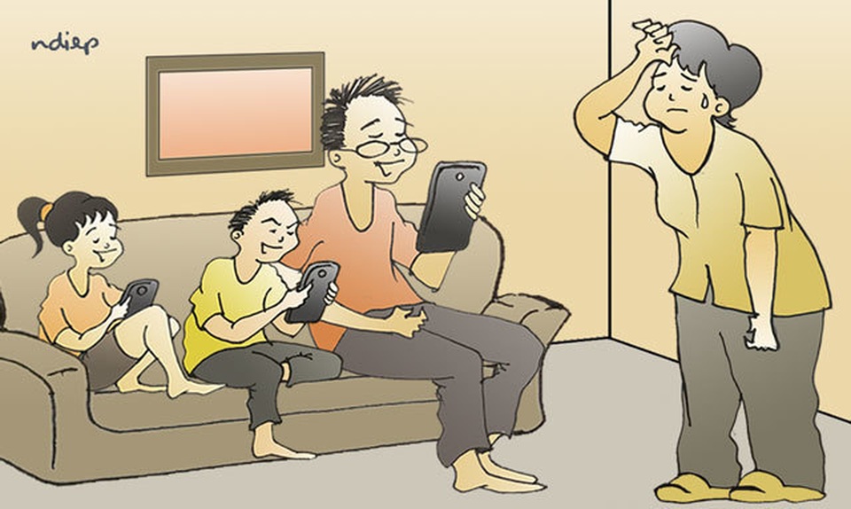Chúng ta đang ôm điện thoại nhiều hơn nhìn vào mắt nhau! - 1 Chúng ta đang ôm điện thoại nhiều hơn nhìn vào mắt nhau! - 1