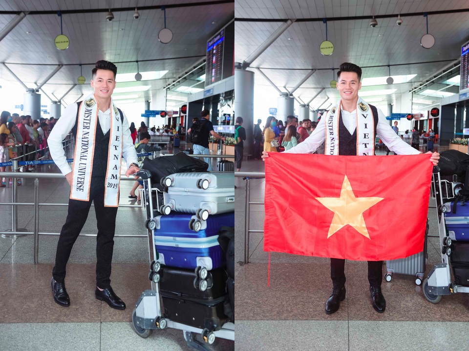 Đặng Hiếu Đức lên đường chinh chiến tại Mister National Universe 2019 - 1 Đặng Hiếu Đức lên đường chinh chiến tại Mister National Universe 2019 - 1