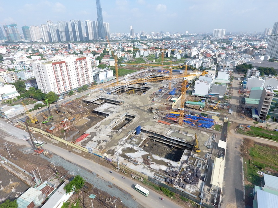 Cận cảnh dự án khủng trong khu đất vàng Quận 2, TPHCM vừa bị dừng thi công - 1