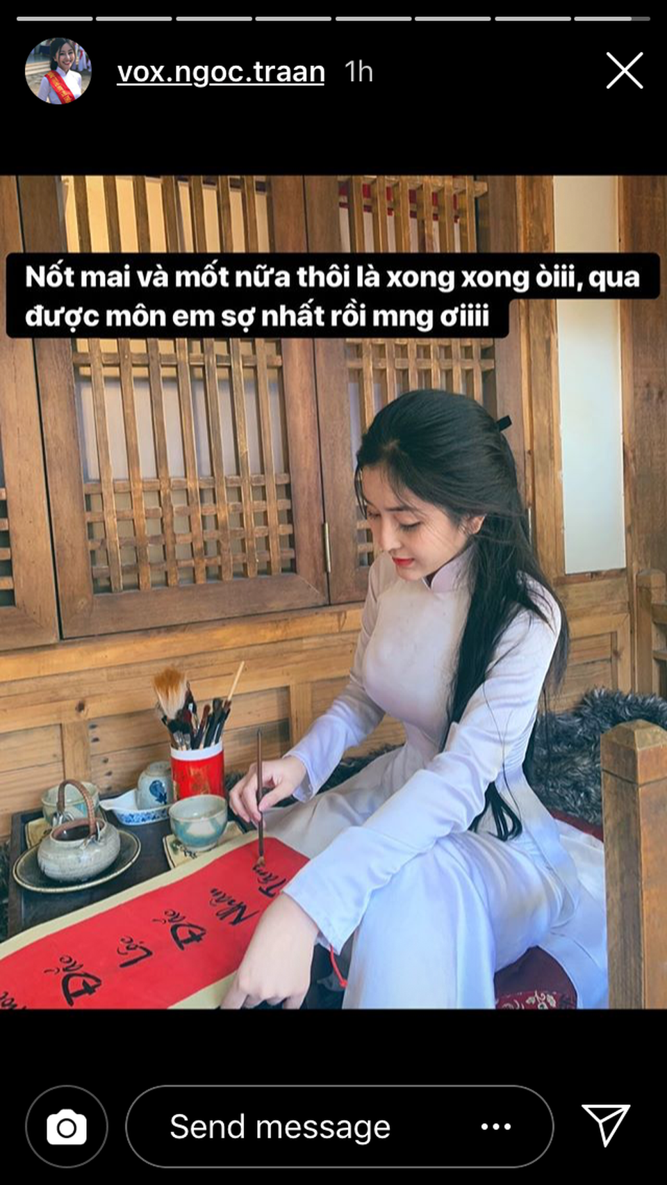 Các hot girl sinh năm 2001 làm bài thi THPT quốc gia ngày đầu ra sao? - 8 Các hot girl sinh năm 2001 làm bài thi THPT quốc gia ngày đầu ra sao? - 8