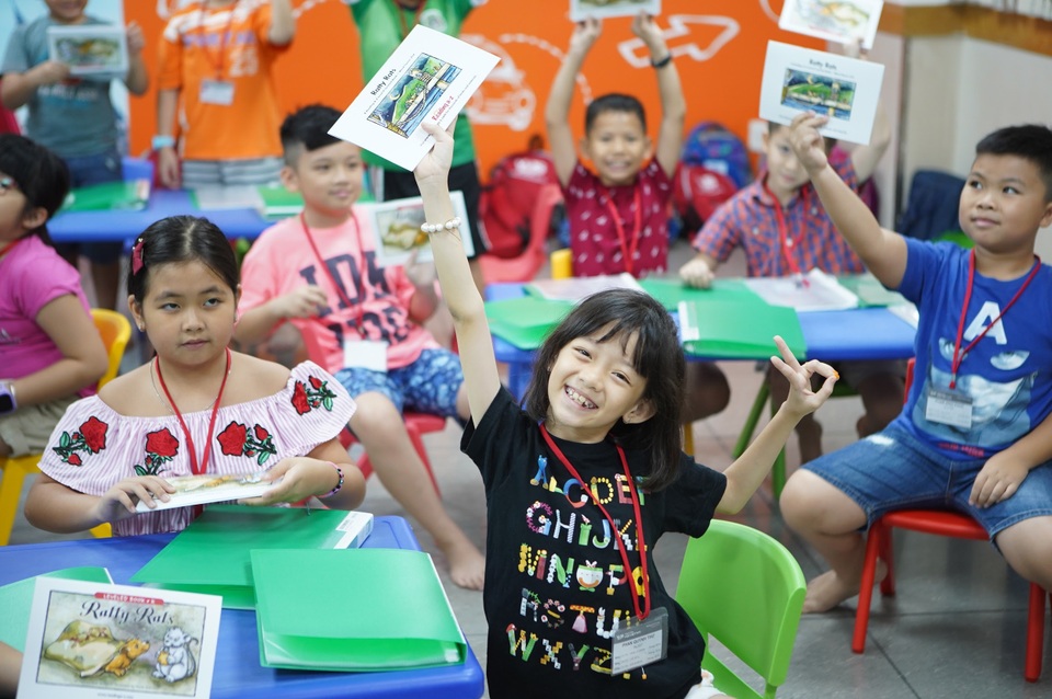 Lớp tiếng Anh hè vui hơn cha mẹ tưởng - 1