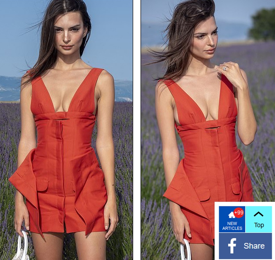 Emily Ratajkowski khoe ngực đầy đặn - 2 Emily Ratajkowski khoe ngực đầy đặn - 2