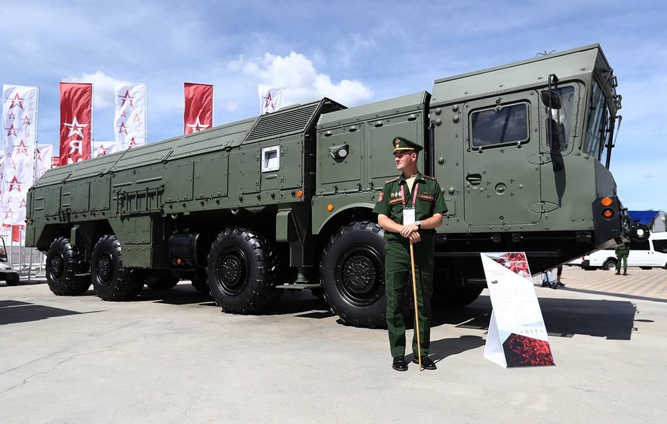 Nga “khoe” dàn khí tài uy lực, độc đáo tại triển lãm quân sự - 15 Nga “khoe” dàn khí tài uy lực, độc đáo tại triển lãm quân sự - 15