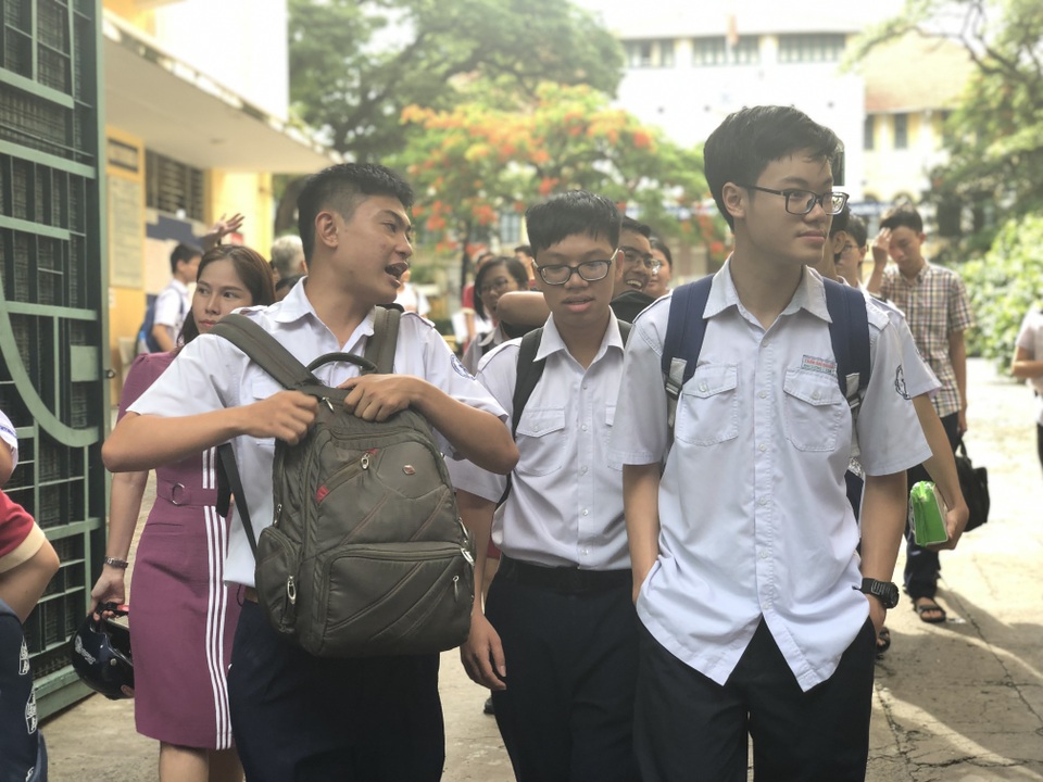 Nhiều thí sinh đã hoàn thành kỳ thi THPT quốc gia 2019 - 2 Nhiều thí sinh đã hoàn thành kỳ thi THPT quốc gia 2019 - 2