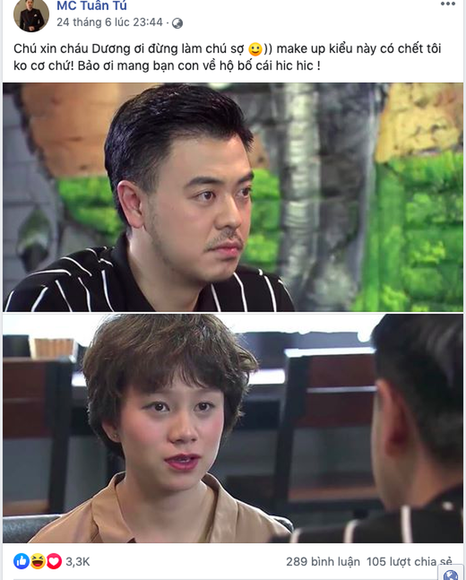Bố của Bảo Về nhà đi con xin Dương đừng môi đỏ má hồng nữa - 2