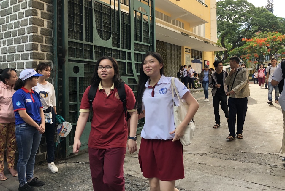 Nhiều thí sinh đã hoàn thành kỳ thi THPT quốc gia 2019 - 6 Nhiều thí sinh đã hoàn thành kỳ thi THPT quốc gia 2019 - 6