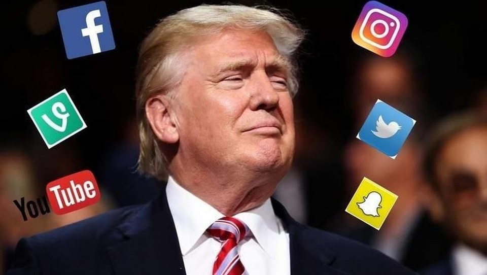 Tổng thống Trump dọa kiện Facebook, Google - 1