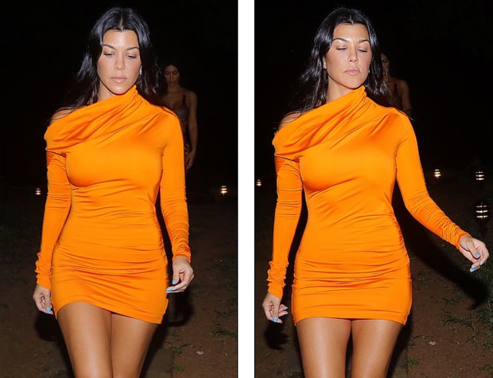 Kim Kardashian diện đồ sắc màu khoe đường cong - 7 Kim Kardashian diện đồ sắc màu khoe đường cong - 7