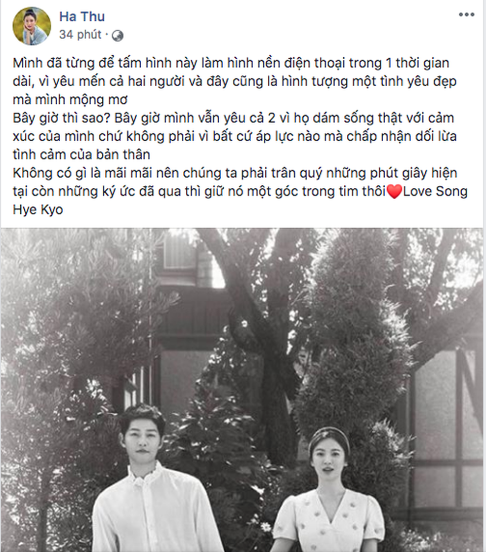 Sao Việt đồng loạt chia sẻ trước tin Song - Song ly dị - 9 Sao Việt đồng loạt chia sẻ trước tin Song - Song ly dị - 9
