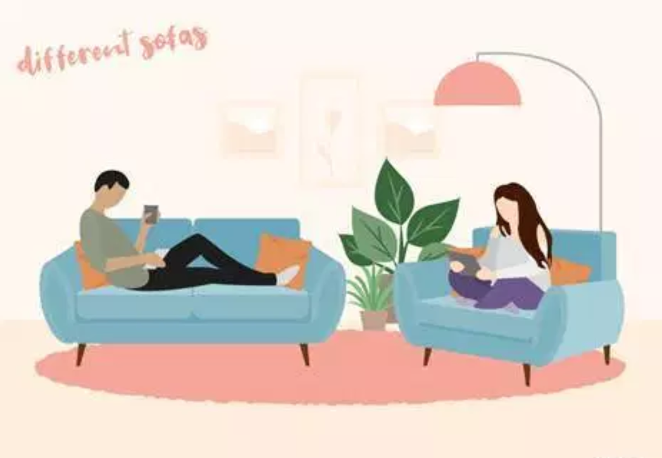 Cách cùng nhau ngồi trên ghế sofa tiết lộ tình yêu của bạn - 1 Cách cùng nhau ngồi trên ghế sofa tiết lộ tình yêu của bạn - 1