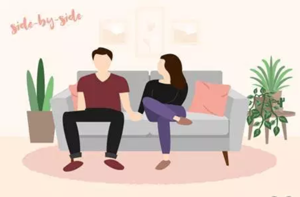 Cách cùng nhau ngồi trên ghế sofa tiết lộ tình yêu của bạn - 3 Cách cùng nhau ngồi trên ghế sofa tiết lộ tình yêu của bạn - 3