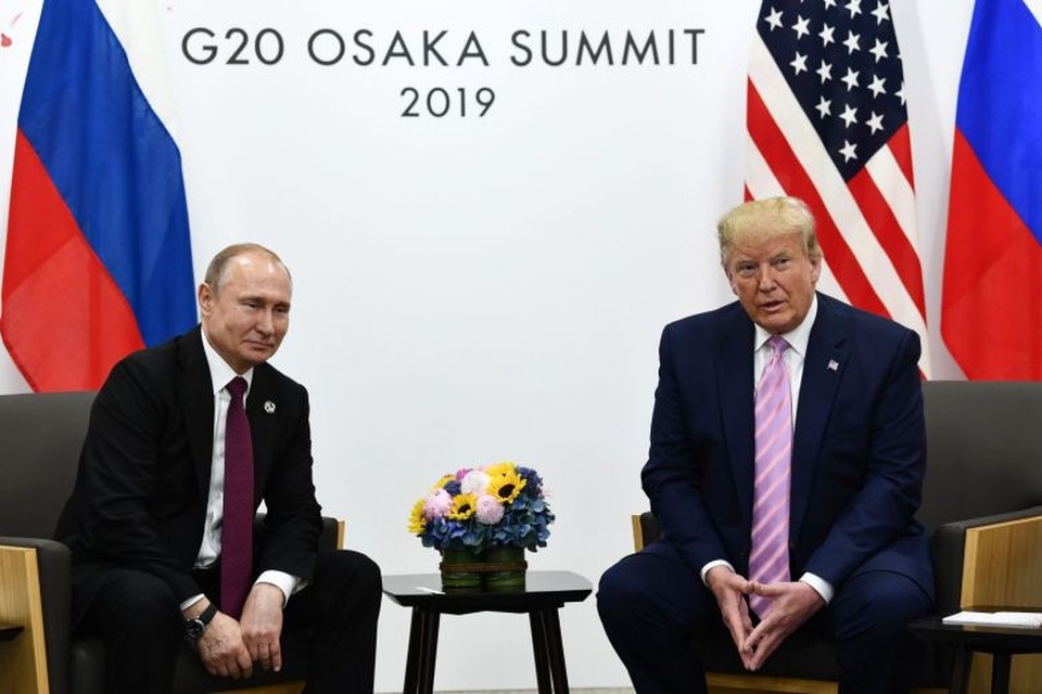 Câu nói đùa của ông Trump trước cuộc họp riêng với ông Putin tại G20 - 1 Câu nói đùa của ông Trump trước cuộc họp riêng với ông Putin tại G20 - 1