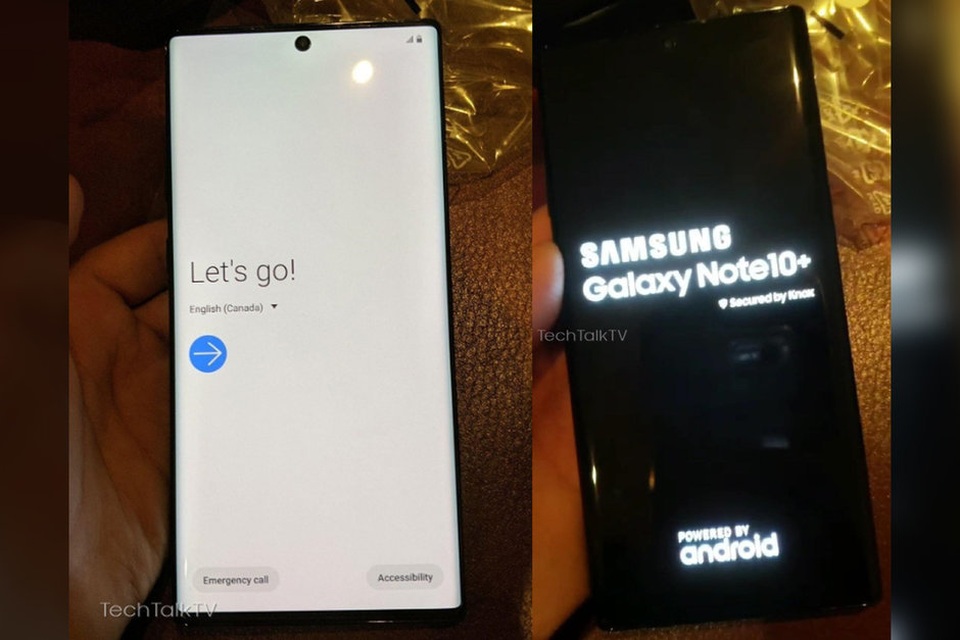 Lộ ảnh trên tay Galaxy Note 10 với camera đục lỗ chính giữa màn hình - 1 Lộ ảnh trên tay Galaxy Note 10 với camera đục lỗ chính giữa màn hình - 1