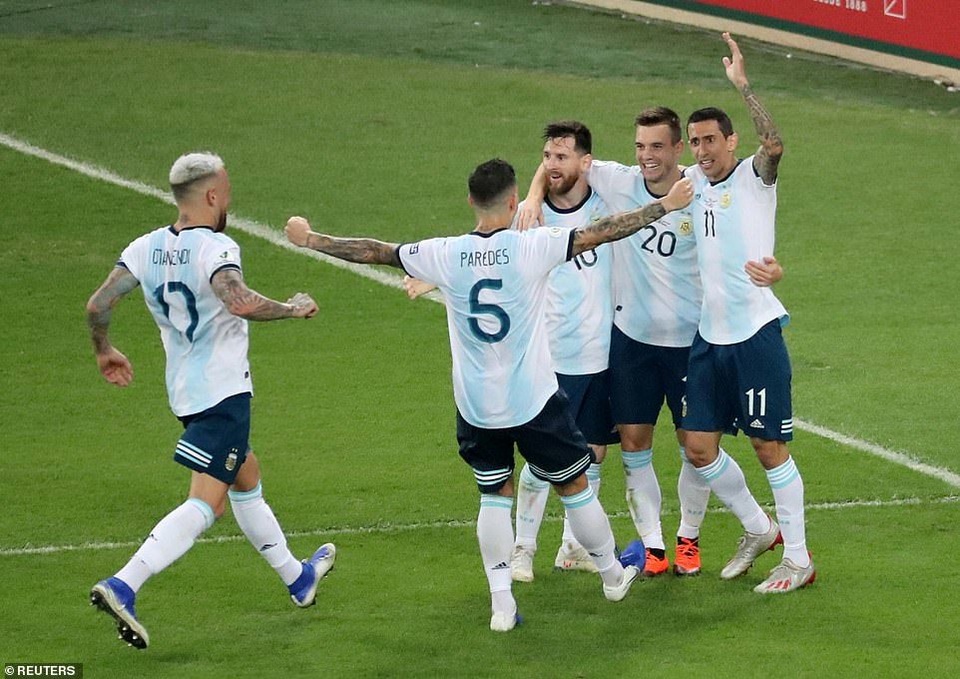 Thắng Venezuela, Argentina đối đầu Brazil ở bán kết Copa America 2019 - 8 Thắng Venezuela, Argentina đối đầu Brazil ở bán kết Copa America 2019 - 8