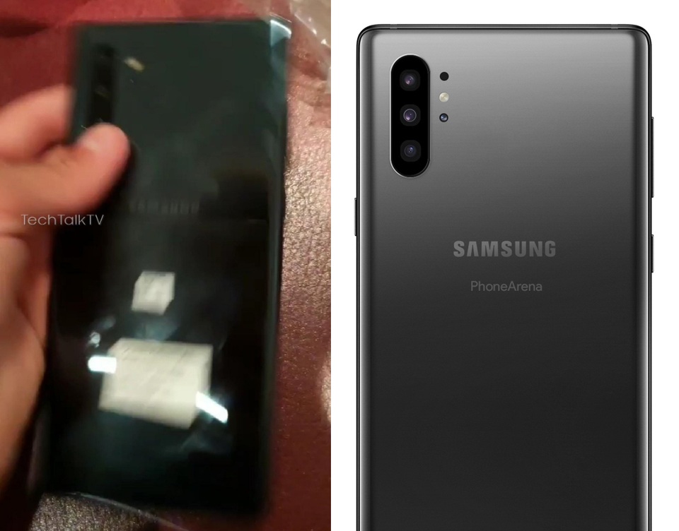 Lộ ảnh trên tay Galaxy Note 10 với camera đục lỗ chính giữa màn hình - 2 Lộ ảnh trên tay Galaxy Note 10 với camera đục lỗ chính giữa màn hình - 2