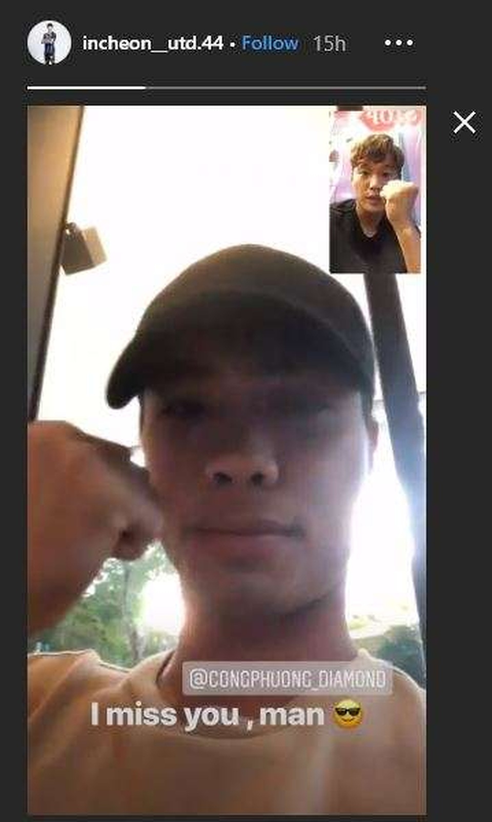 Bạn thân ở Hàn Quốc gọi điện hỏi thăm Công Phượng - 1